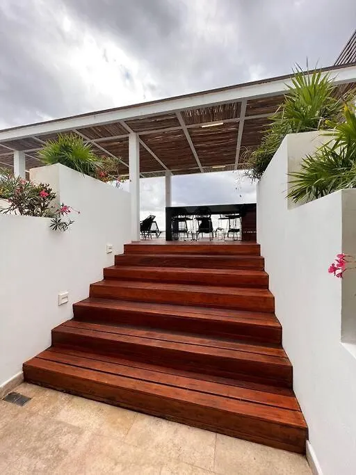 Apartamento Encantador Departamento/Roof Top Vista Al Mar/Gym Playa del Carmen México