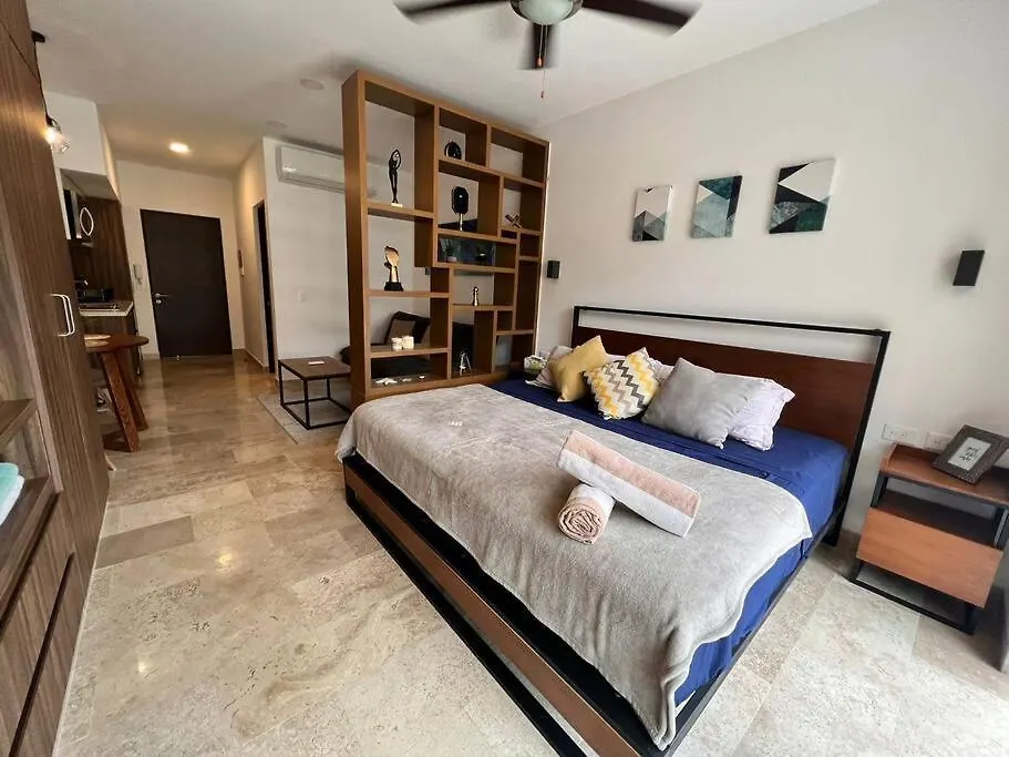 Apartamento Encantador Departamento/Roof Top Vista Al Mar/Gym Playa del Carmen 0*,  México