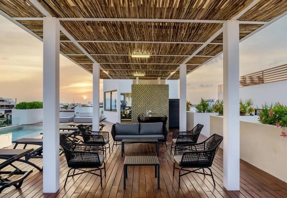 Apartamento Encantador Departamento/Roof Top Vista Al Mar/Gym Playa del Carmen